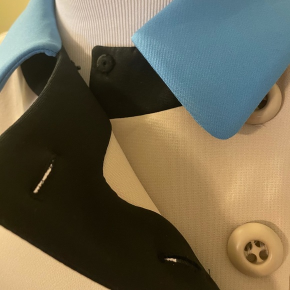 Gorgeous Prada color block collared top - Picture 11 of 16